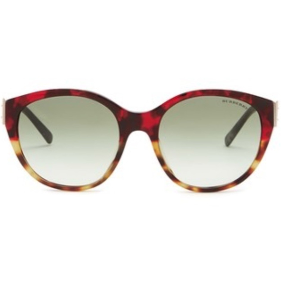 Authentics  Burberry/ Red/ Round Sunglasses - Picture 2 of 3